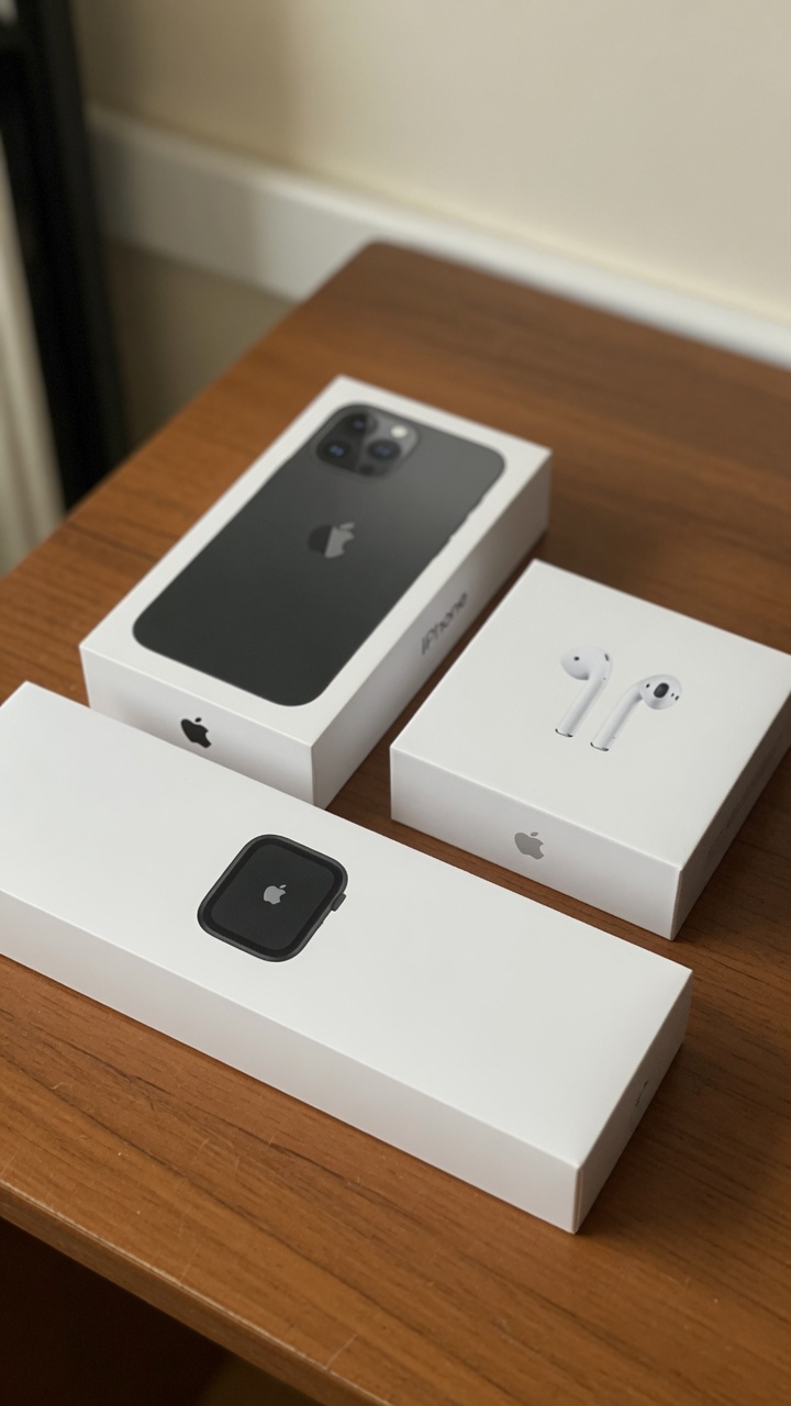 Boxed Apple Tech Bundle