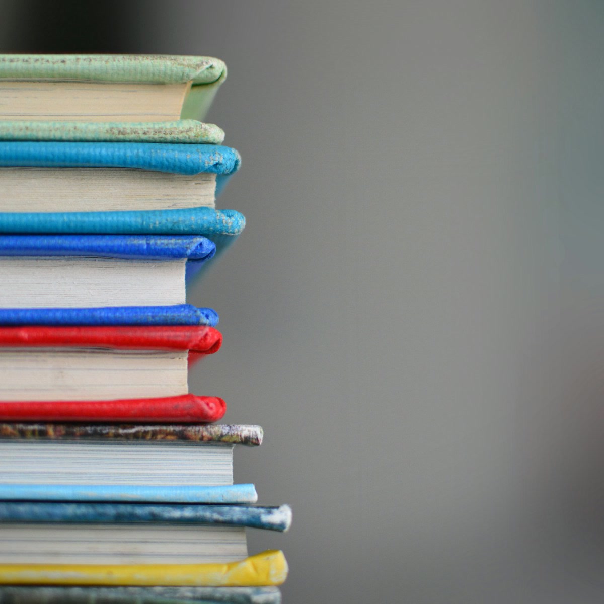 Colourful Book Stack