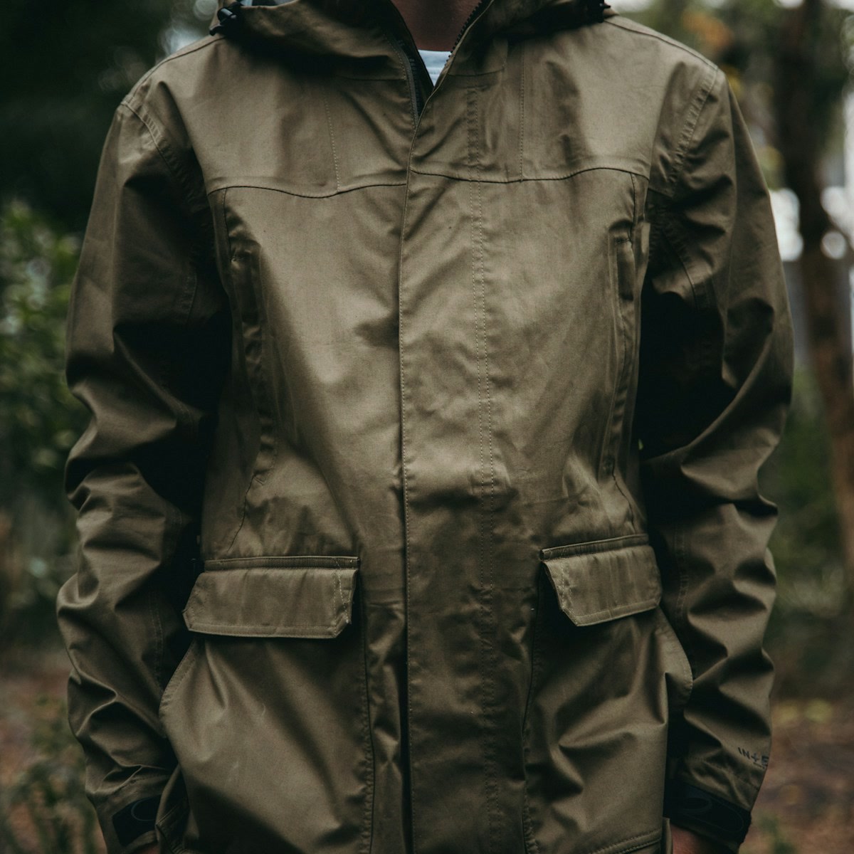 Olive Military Parka