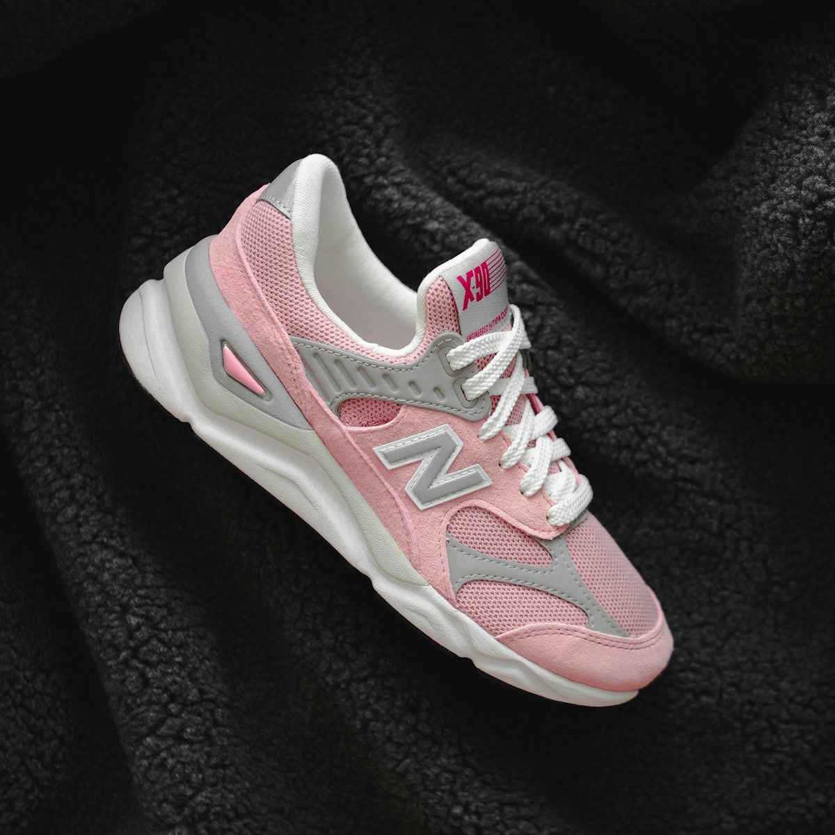 Pink/White Trainers