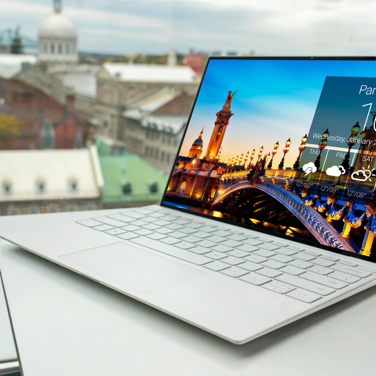 Silver Ultrabook Laptop