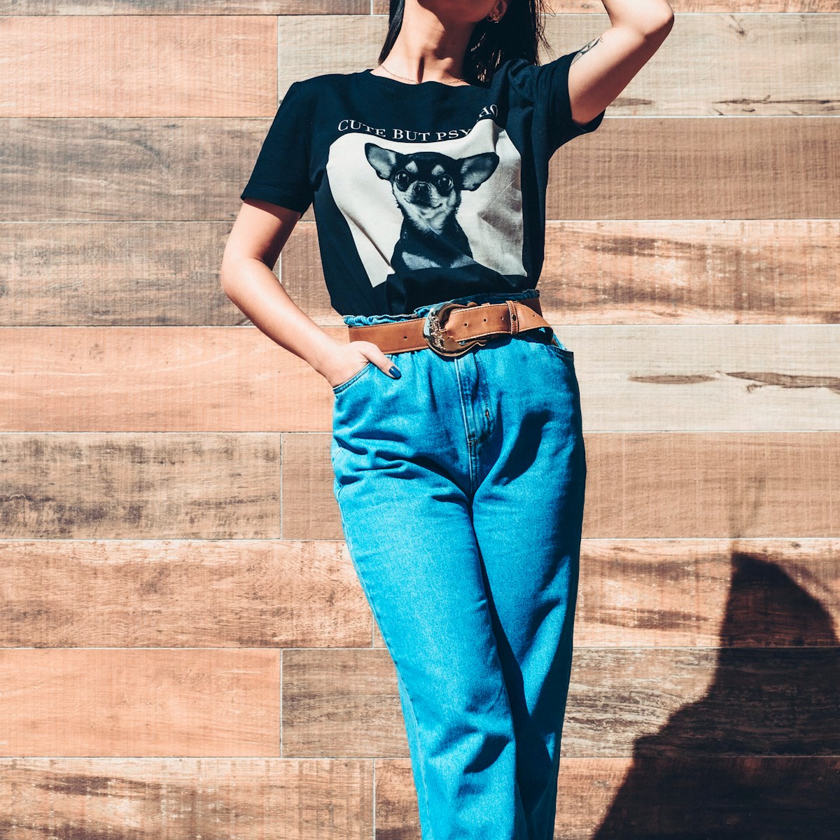 Teal Wash Jeans